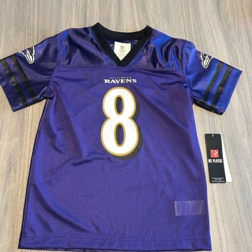 NFL Baltimore Ravens Kids Jersey Size Small 6/7